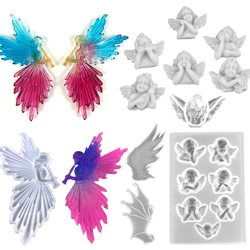 Jewelry Making Uv Resin Kit - New Thiên Thần Ma Quỷ Wing