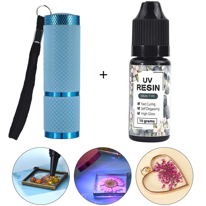 10G 25G Nhựa Chống UV DIY Nhan - đánh giá và giá Jewelry Making Uv Resin Kit