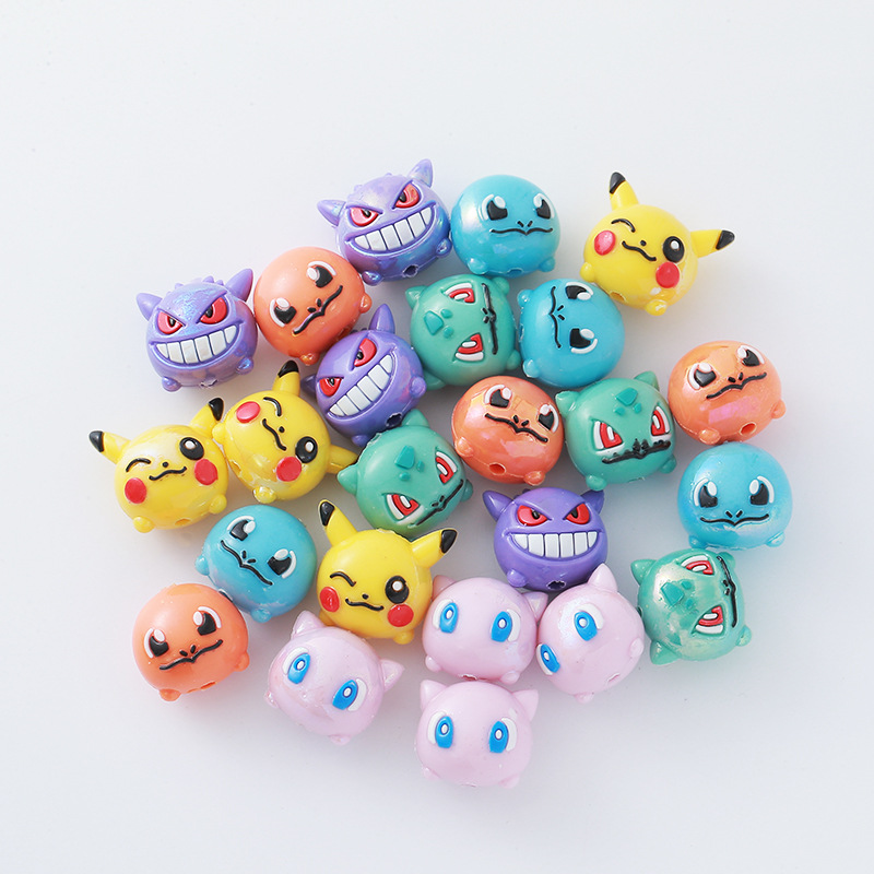 12pcs Pokémon Bead DIY Mobile  - đánh giá và giá Jewelry Making With Resin