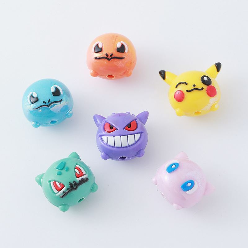 12pcs Pokémon Bead DIY Mobile  - đánh giá và giá Jewelry Making With Resin