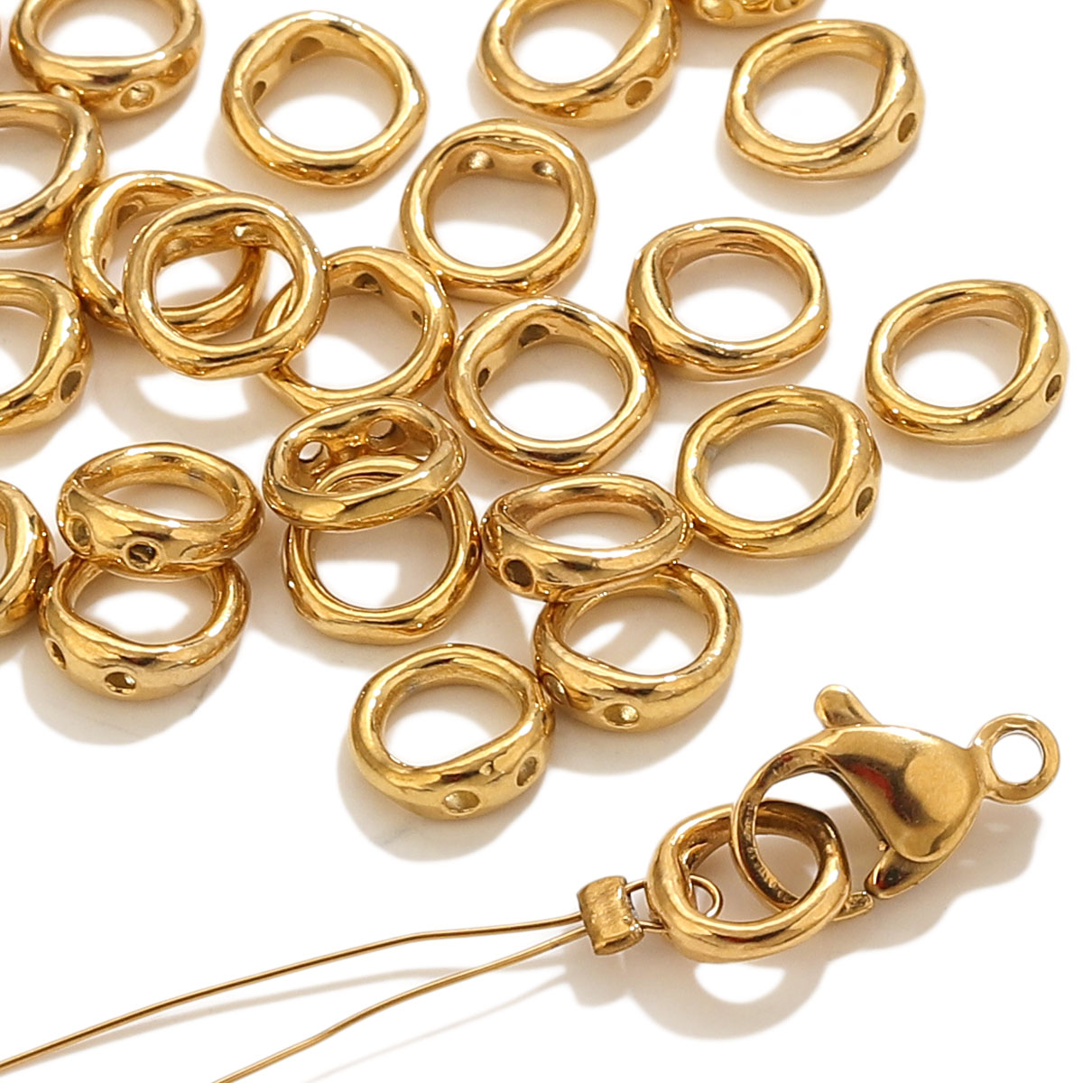 20pcs Stainless Steel Clasps E - đánh giá và giá Jewelry Making Pieces
