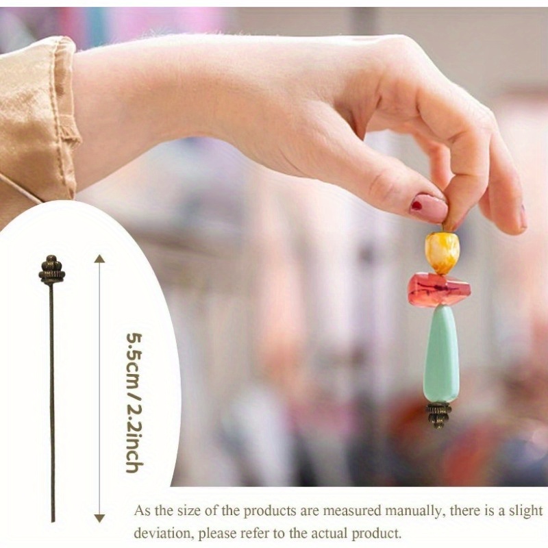 10PCS 55mm/2.17 Inch Head Pins - đánh giá và giá Jewelry Making Pieces