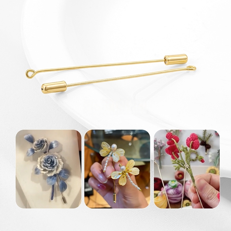 20Pcs Metal Brooch Stick Pins  - đánh giá và giá Jewelry Making Rivets
