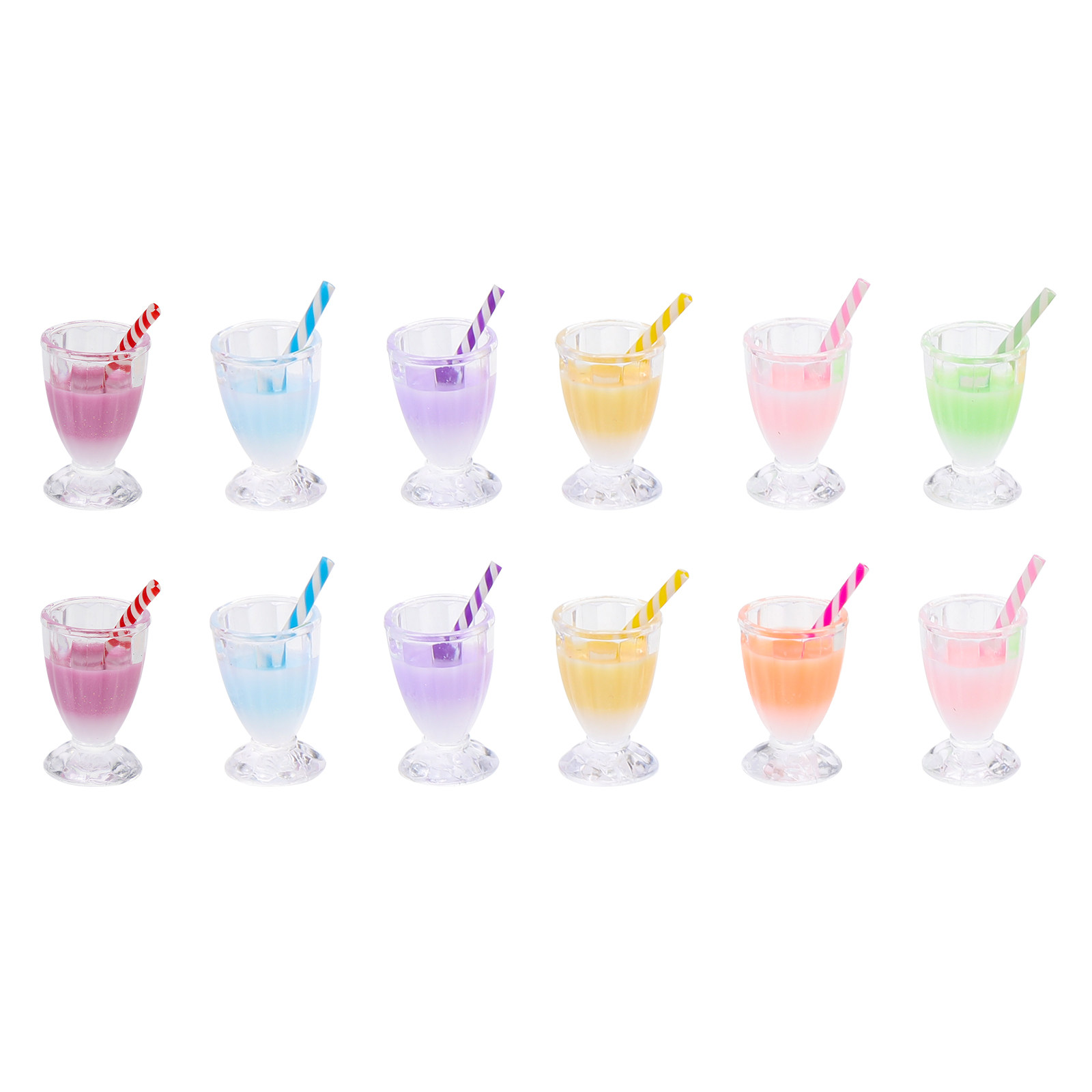12Pcs Milky Tea Bottle Charms  - đánh giá và giá Jewelry Making With Resin