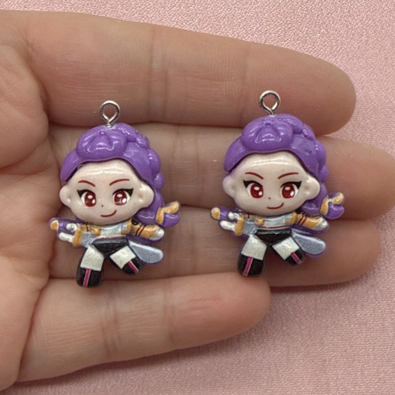 10pcs resin cartoon pendant, D - đánh giá và giá Jewelry Making With Resin