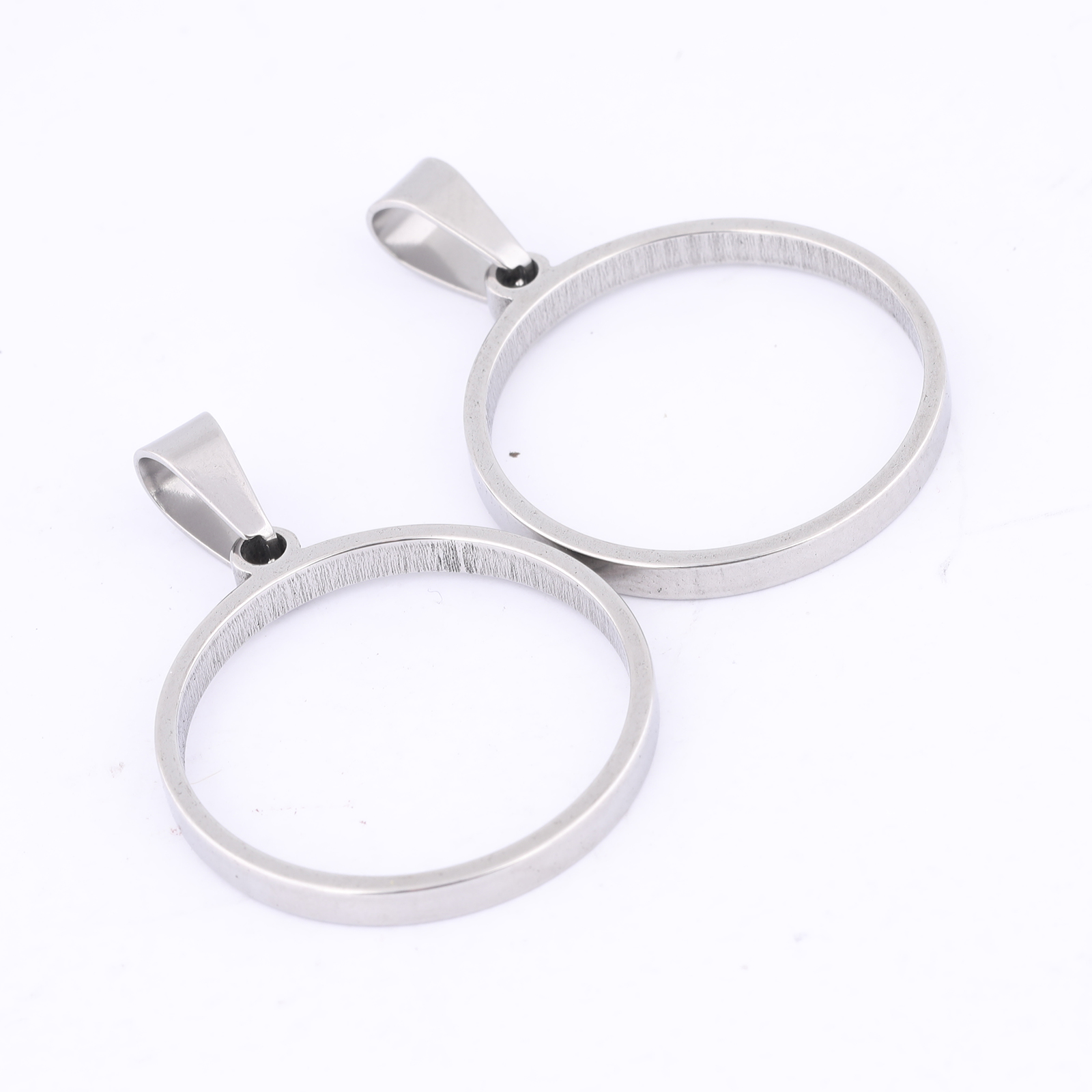 10pcs 25mm Round Open Bezel Ch - đánh giá và giá Jewelry Making With Resin