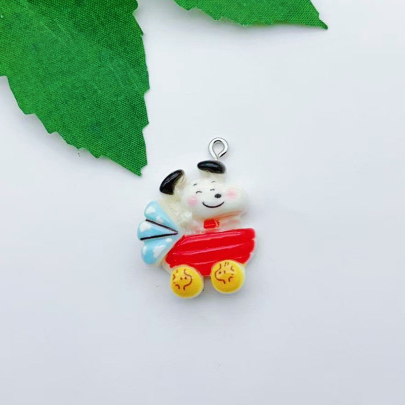 12pcs resin cartoon dog pendan - đánh giá và giá Jewelry Making With Resin