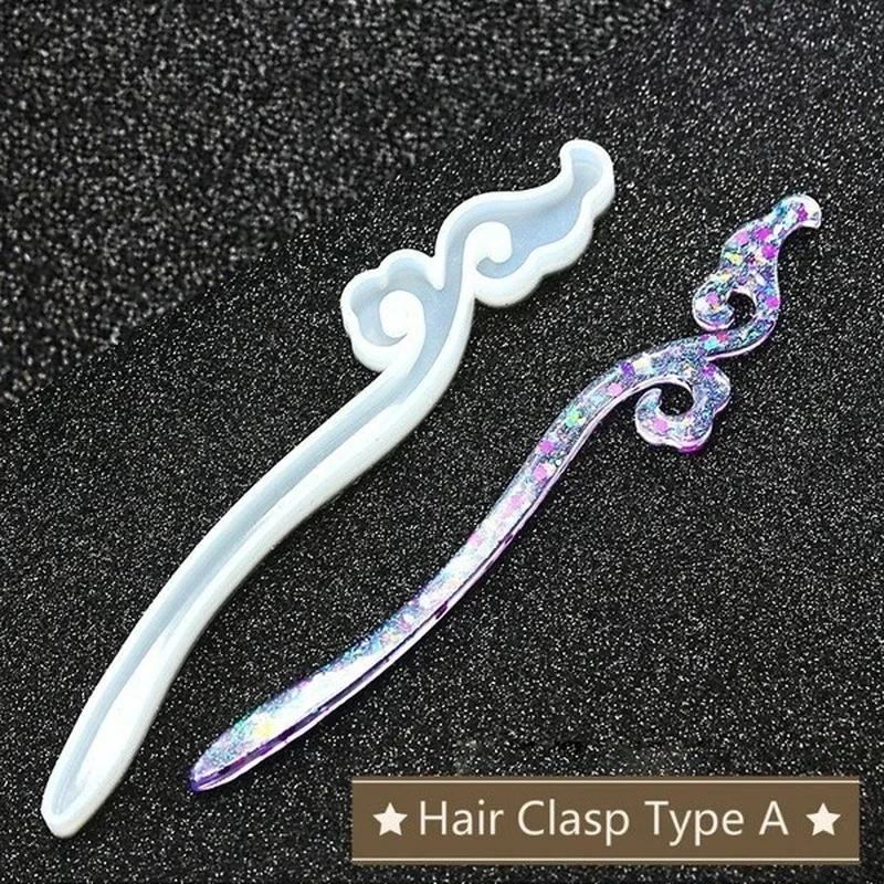 New Transparent Hairpin Silico - đánh giá và giá Jewelry Making With Resin