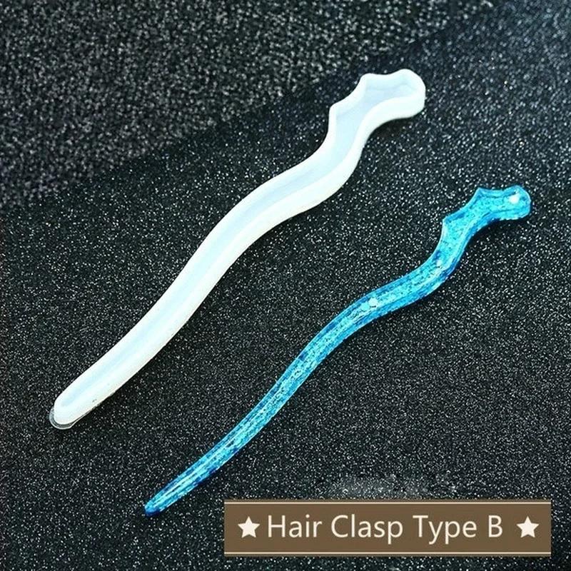 New Transparent Hairpin Silico - đánh giá và giá Jewelry Making With Resin