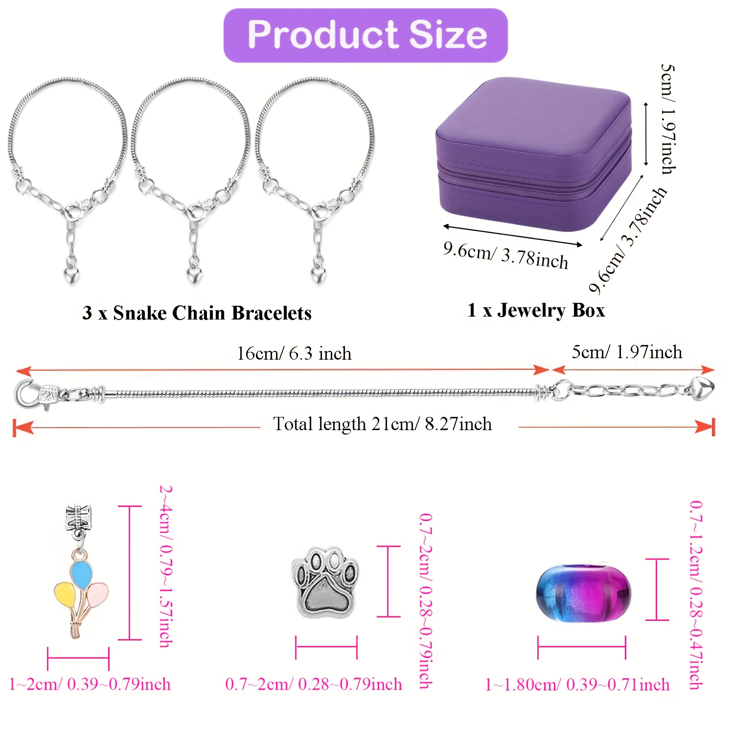 68Pcs Beading Kit with a Viole - đánh giá và giá Jewelry Making With Resin