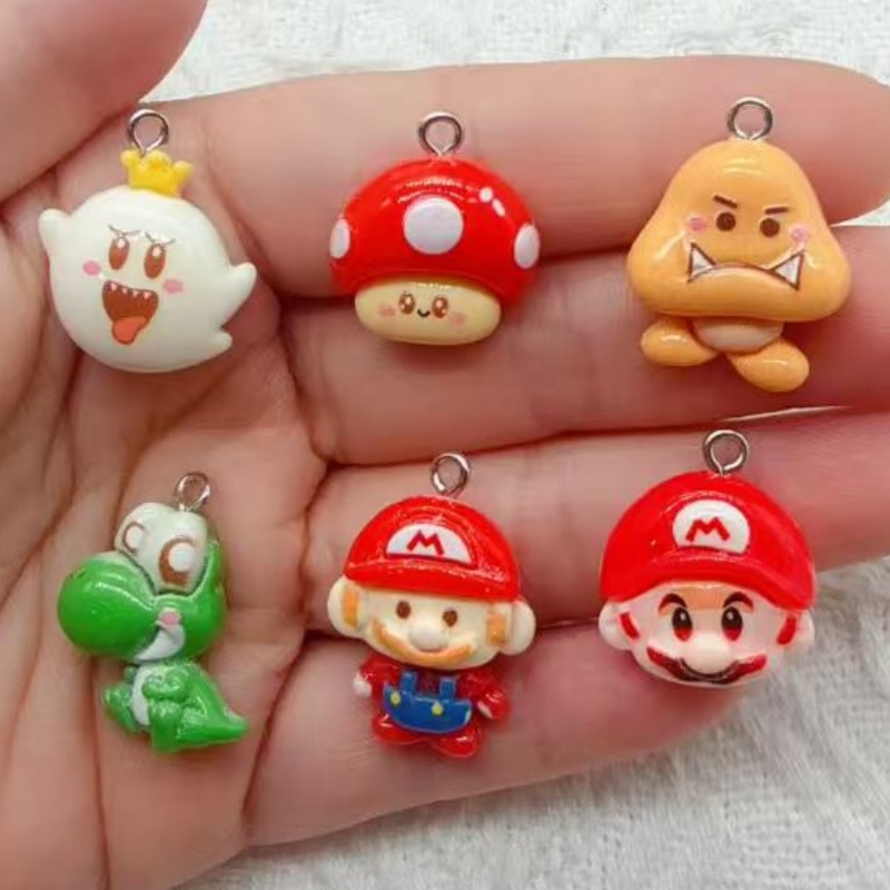10pcs resin cartoon pendant, D - đánh giá và giá Jewelry Making With Resin