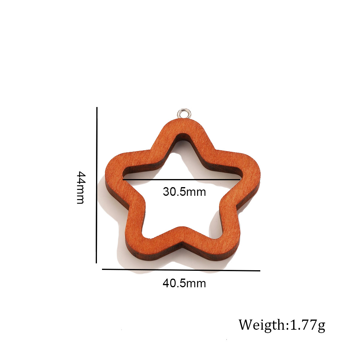10PCS Triangle Rectangle Wood  - đánh giá và giá Jewelry Making With Resin