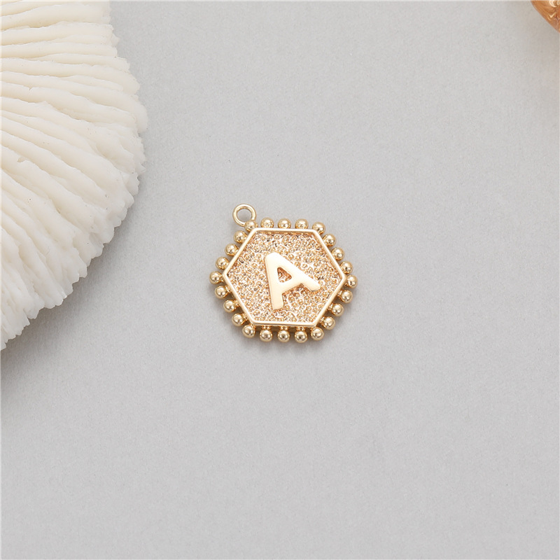 5Pcs Rivet Hexagonal 26 Alphab - đánh giá và giá Jewelry Making Rivets